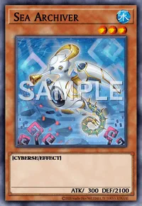 Sea Archiver, Yu-Gi-Oh! card, WATER