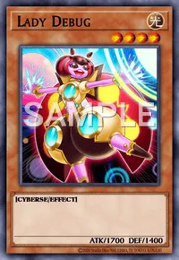 Lady Debug, Yu-Gi-Oh! card, LIGHT