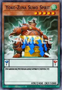 Yoko-Zuna Sumo Spirit, Yu-Gi-Oh! card, WIND
