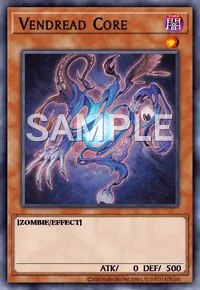 Vendread Core, Yu-Gi-Oh! card, DARK