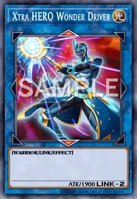 Xtra HERO Wonder Driver, Yu-Gi-Oh! card, LIGHT