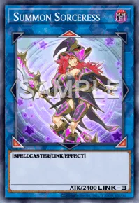 Summon Sorceress, Yu-Gi-Oh! card, DARK
