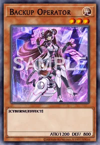 Backup Operator, Yu-Gi-Oh! card, LIGHT