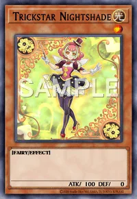 Trickstar Nightshade, Yu-Gi-Oh! card, LIGHT
