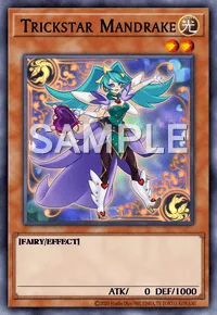 Trickstar Mandrake, Yu-Gi-Oh! card, LIGHT