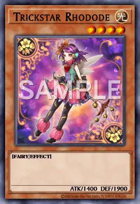 Trickstar Rhodode, Yu-Gi-Oh! card, LIGHT