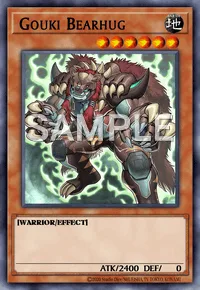 Gouki Bearhug, Yu-Gi-Oh! card, EARTH