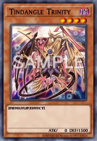 Tindangle Trinity, Yu-Gi-Oh! card, DARK