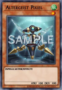 Altergeist Pixiel, Yu-Gi-Oh! card, WIND