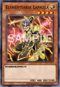 Elementsaber Lapauila, Yu-Gi-Oh! card, LIGHT