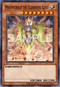 Phosphorage the Elemental Lord, Yu-Gi-Oh! card, LIGHT