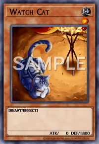 Watch Cat, Yu-Gi-Oh! card, EARTH