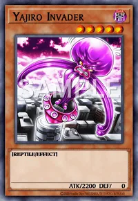 Yajiro Invader, Yu-Gi-Oh! card, DARK