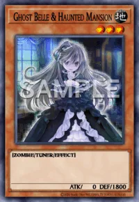 Ghost Belle & Haunted Mansion, Yu-Gi-Oh! card, EARTH