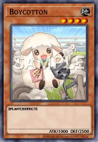 Boycotton, Yu-Gi-Oh! card, EARTH