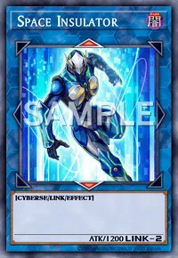 Space Insulator, Yu-Gi-Oh! card, DARK
