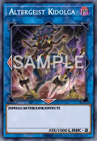 Altergeist Kidolga, Yu-Gi-Oh! card, DARK