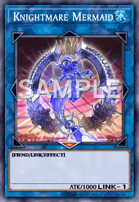 Knightmare Mermaid, Yu-Gi-Oh! card, WATER