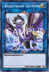Knightmare Gryphon, Yu-Gi-Oh! card, LIGHT