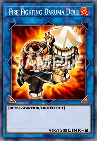 Fire Fighting Daruma Doll, Yu-Gi-Oh! card, FIRE