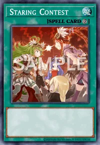 Staring Contest, Yu-Gi-Oh! card, SPELL
