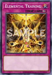 Elemental Training, Yu-Gi-Oh! card, TRAP