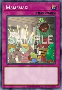 Mamemaki, Yu-Gi-Oh! card, TRAP