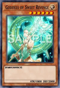 Goddess of Sweet Revenge, Yu-Gi-Oh! card, LIGHT