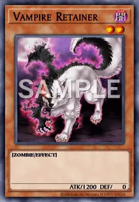 Vampire Retainer, Yu-Gi-Oh! card, DARK