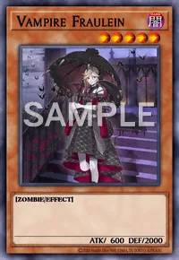 Vampire Fraulein, Yu-Gi-Oh! card, DARK