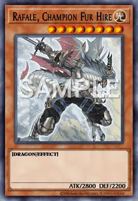 Rafale, Champion Fur Hire, Yu-Gi-Oh! card, LIGHT