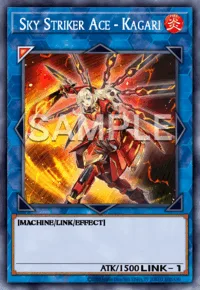 Sky Striker Ace - Kagari, Yu-Gi-Oh! card, FIRE