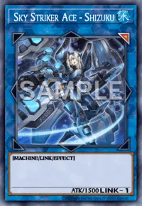 Sky Striker Ace - Shizuku, Yu-Gi-Oh! card, WATER