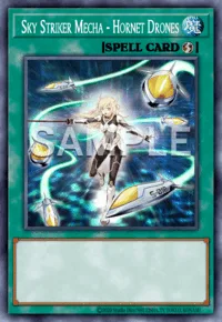 Sky Striker Mecha - Hornet Drones, Yu-Gi-Oh! card, SPELL