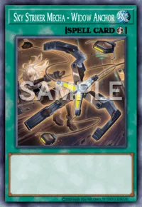 Sky Striker Mecha - Widow Anchor, Yu-Gi-Oh! card, SPELL