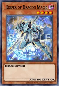 Keeper of Dragon Magic, Yu-Gi-Oh! card, DARK