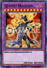 Quintet Magician, Yu-Gi-Oh! card, DARK