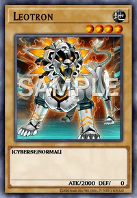 Leotron, Yu-Gi-Oh! card, EARTH