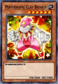 Performapal Clay Breaker, Yu-Gi-Oh! card, EARTH