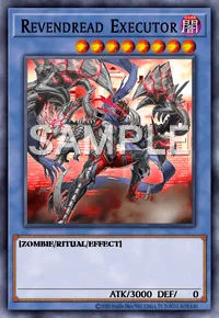 Revendread Executor, Yu-Gi-Oh! card, DARK