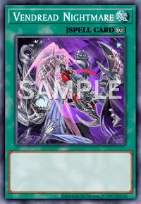Vendread Nightmare, Yu-Gi-Oh! card, SPELL