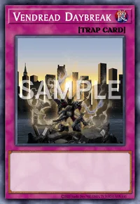 Vendread Daybreak, Yu-Gi-Oh! card, TRAP