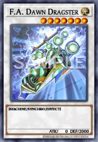 F.A. Dawn Dragster, Yu-Gi-Oh! card, LIGHT