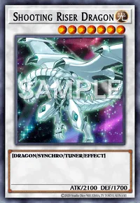 Shooting Riser Dragon, Yu-Gi-Oh! card, LIGHT