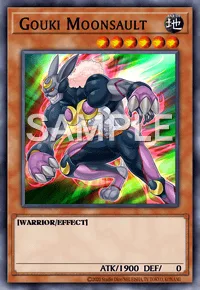 Gouki Moonsault, Yu-Gi-Oh! card, EARTH