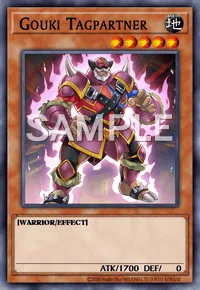 Gouki Tagpartner, Yu-Gi-Oh! card, EARTH