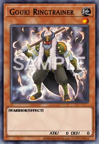 Gouki Ringtrainer, Yu-Gi-Oh! card, EARTH