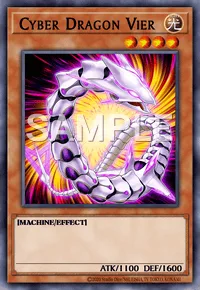 Cyber Dragon Vier, Yu-Gi-Oh! card, LIGHT