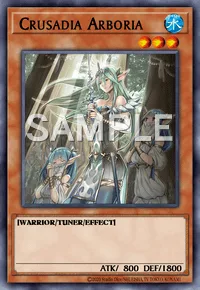 Crusadia Arboria, Yu-Gi-Oh! card, WATER