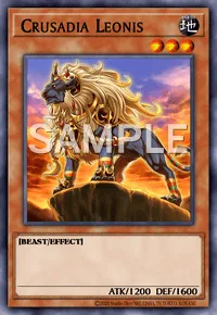 Crusadia Leonis, Yu-Gi-Oh! card, EARTH